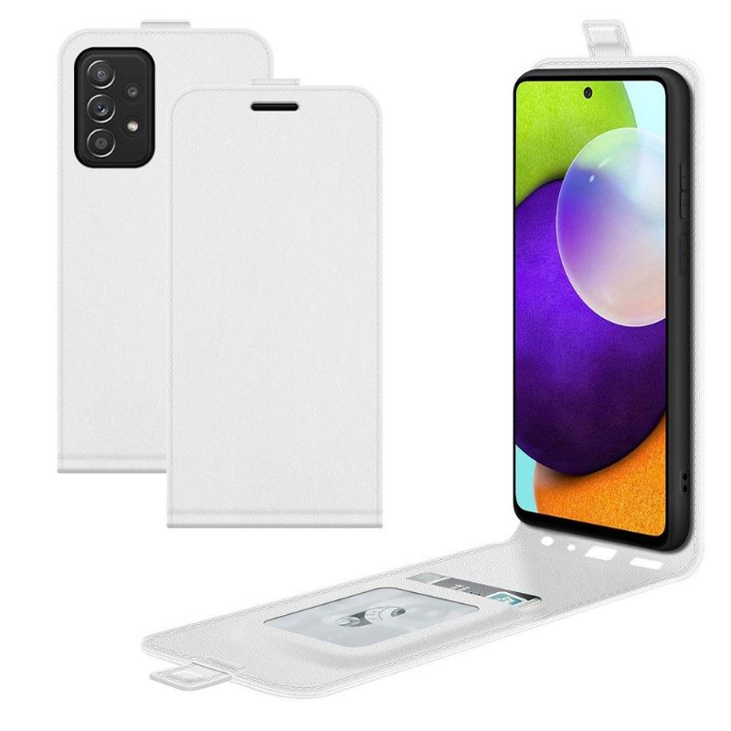 Lederhüllen Für Samsung Galaxy A52 5G / A52 4G / A52s 5G Schutzhülle Flip Case Vertikales Kunstleder