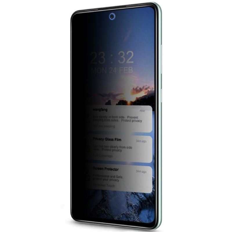 Samsung Galaxy A52 5G A52 4G Und A52S 5G Displayschutzfolie Aus Gehärtetem Glas Und Blickschutzfilter