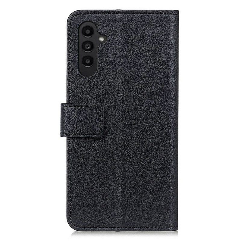 Flip Case Für Samsung Galaxy A14 / A14 5G Klassisch