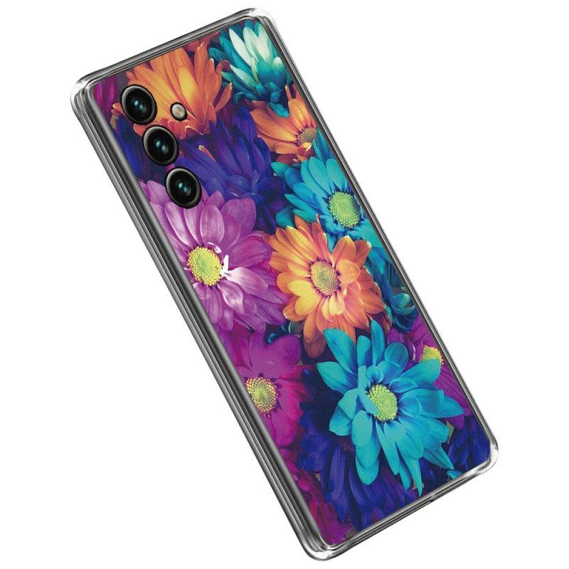 Handyhülle Für Samsung Galaxy A14 / A14 5G Flexible Blume