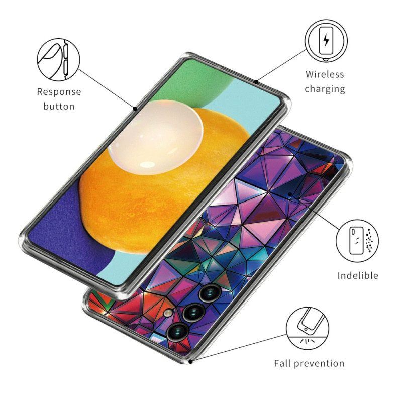 Hülle Für Samsung Galaxy A14 / A14 5G Flexible Geometrie