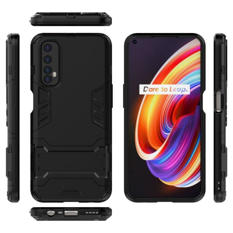 Handyhülle Für Realme 7 Schutzhülle Cool Guard Mit Integriertem Ständer