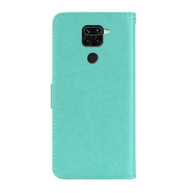 Flip Case Für Xiaomi Redmi Note 9 Geprägte Eule