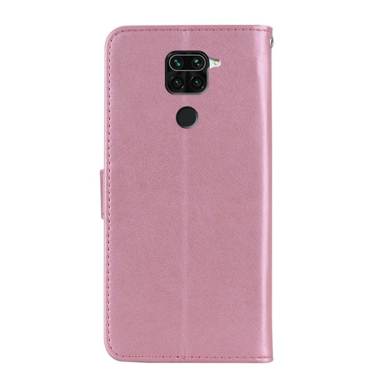 Flip Case Für Xiaomi Redmi Note 9 Geprägte Eule