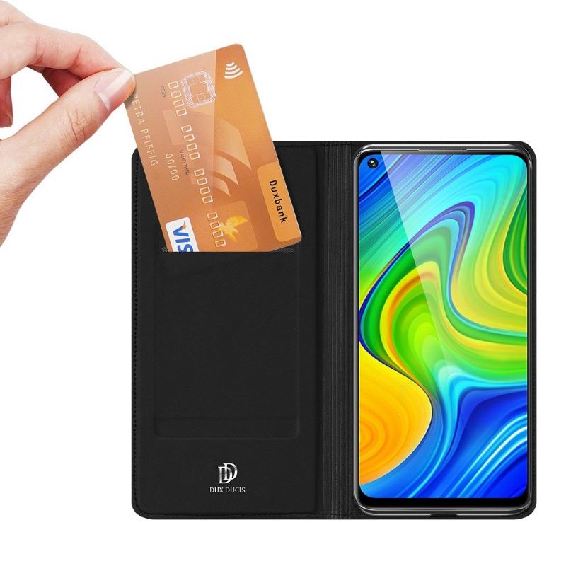 Lederhüllen Für Xiaomi Redmi Note 9 Anti-Sturz Satinierte Beschichtung