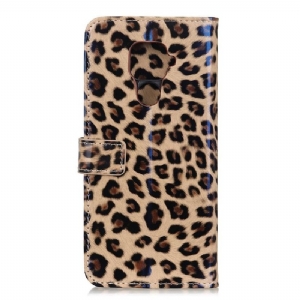 Lederhüllen Für Xiaomi Redmi Note 9 Leopard