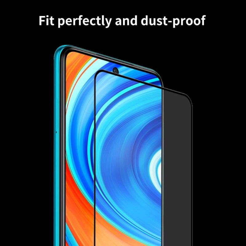 Xiaomi Redmi Note 9 Displayschutzfolie Aus Gehärtetem Glas In Voller Größe