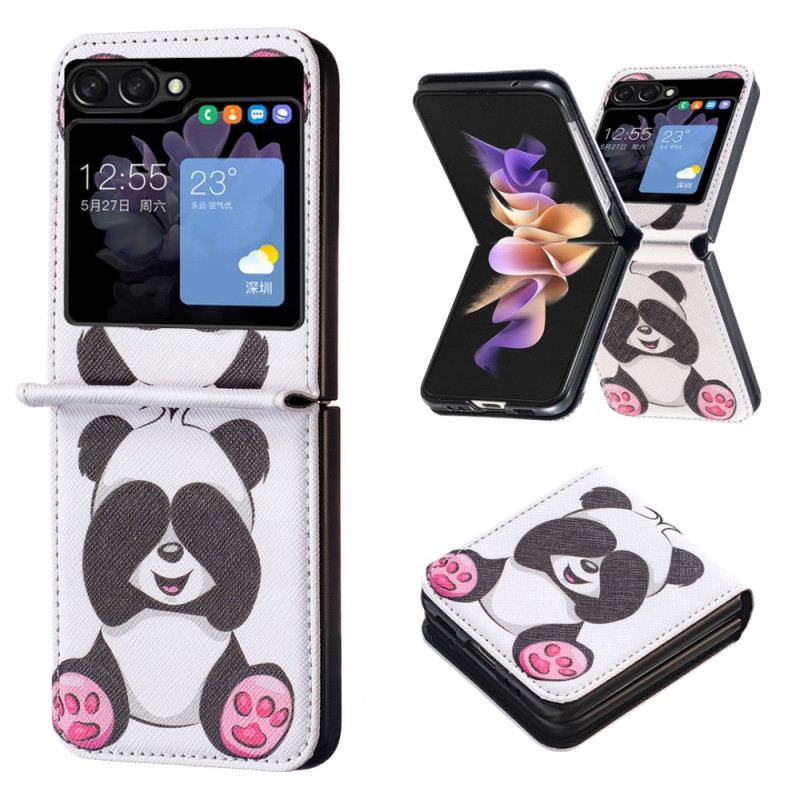 Hülle Für Samsung Galaxy Z Flip 5 Panda