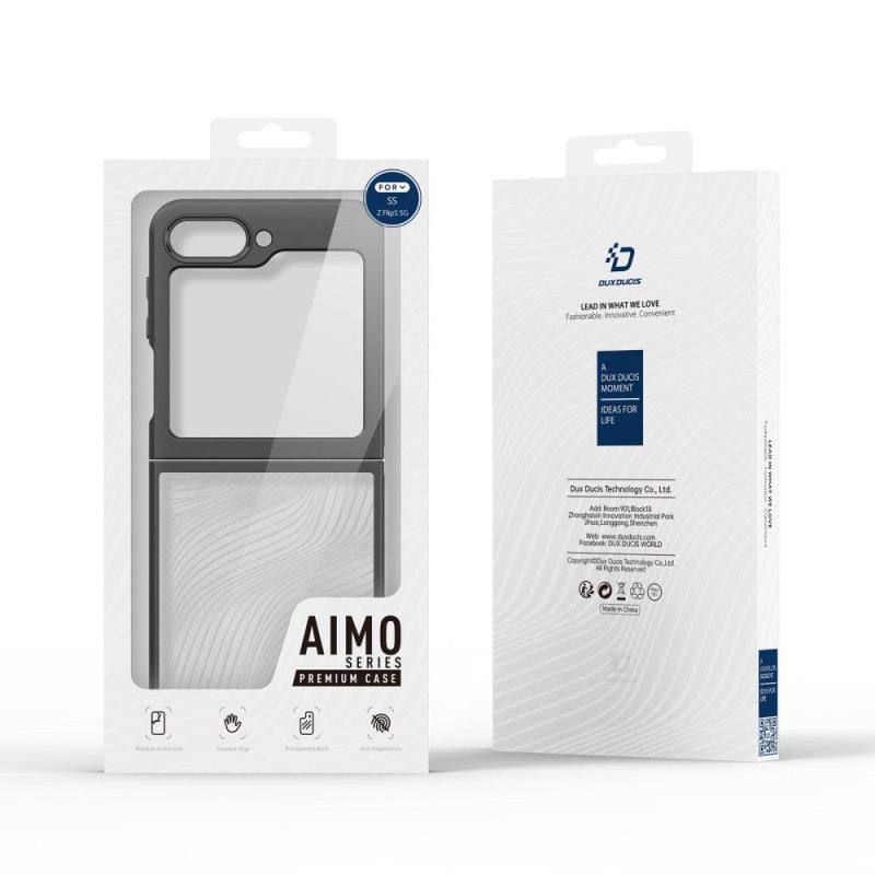 Hülle Samsung Galaxy Z Flip 5 Aimo-serie Dux Ducis