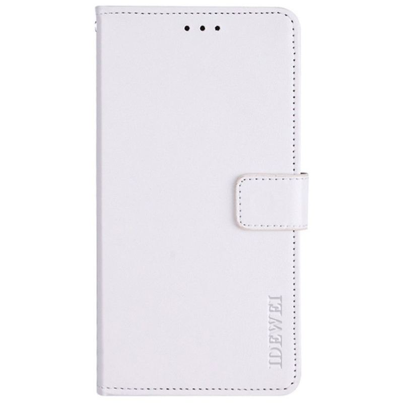 Flip Case Für Google Pixel 6 Pro Flip Case Idewei Folio Lederoptik