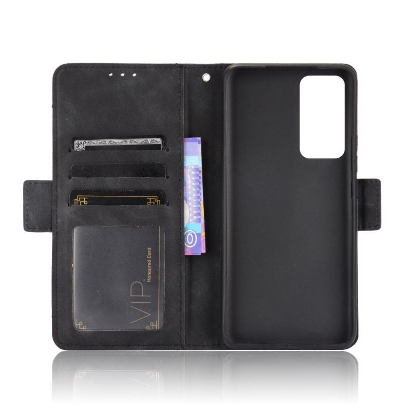 Flip Case Für Vivo X60 Premium Mit Kartenhalter