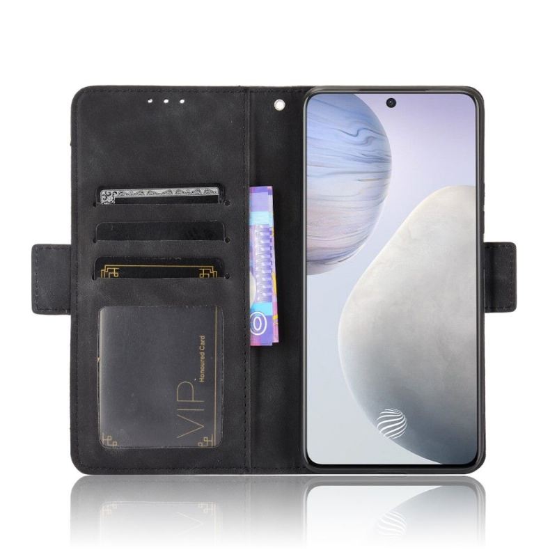 Flip Case Für Vivo X60 Premium Mit Kartenhalter