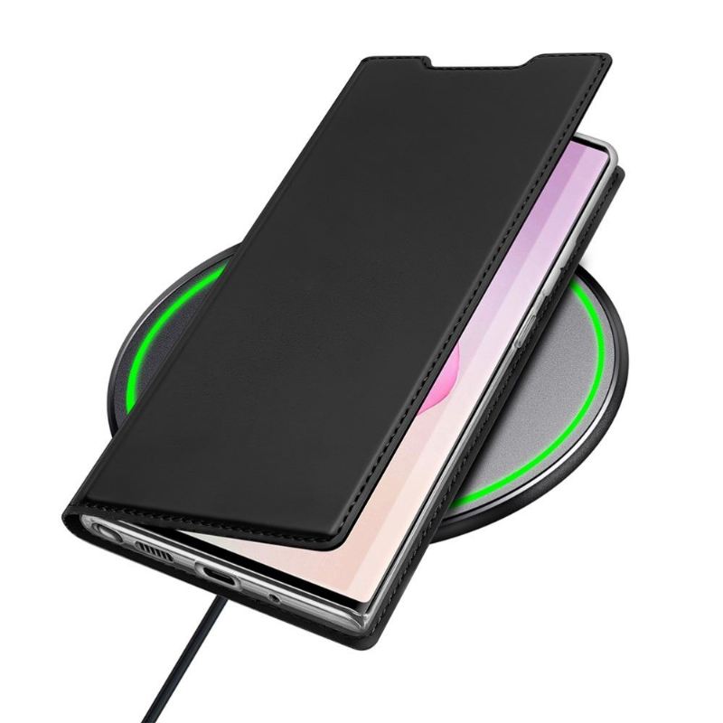 Flip Case Für Samsung Galaxy Note 20 Ultra Satinierte Beschichtung