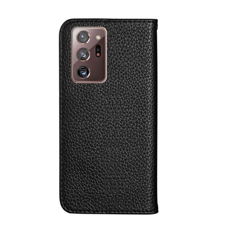 Handyhülle Für Samsung Galaxy Note 20 Ultra Anti-Sturz Flip Case Genarbtes Kunstleder