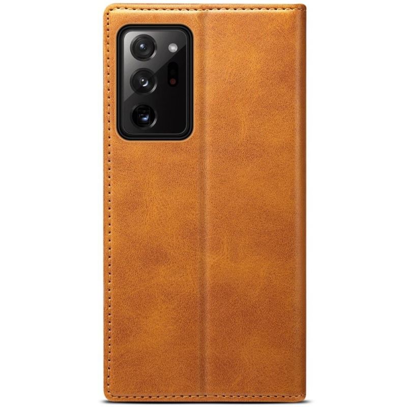 Lederhüllen Für Samsung Galaxy Note 20 Ultra Flip Case Folio Flip Style Leder