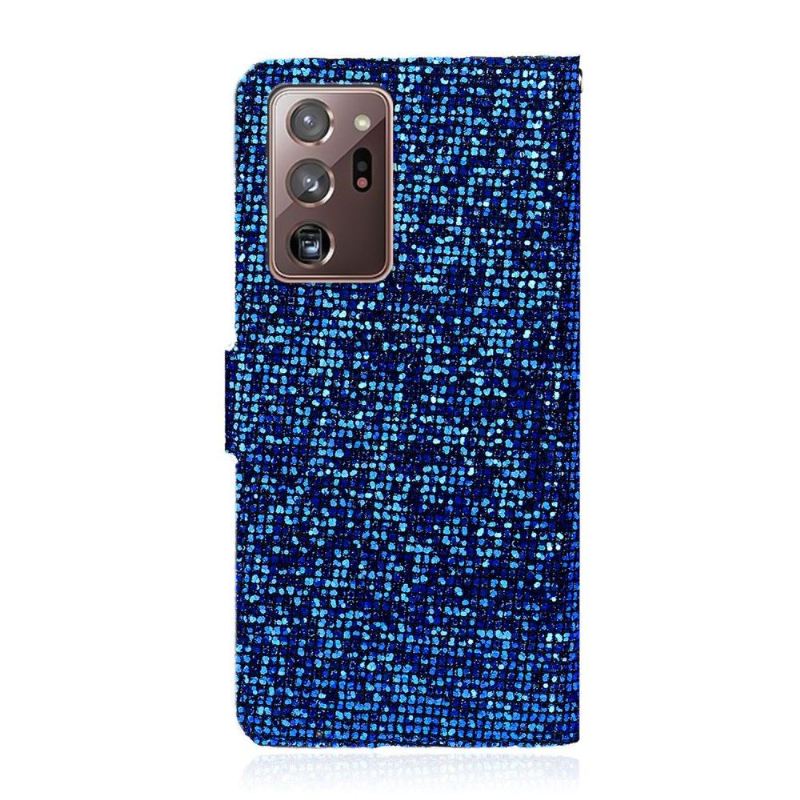 Lederhüllen Für Samsung Galaxy Note 20 Ultra Glitter-kartenhalter