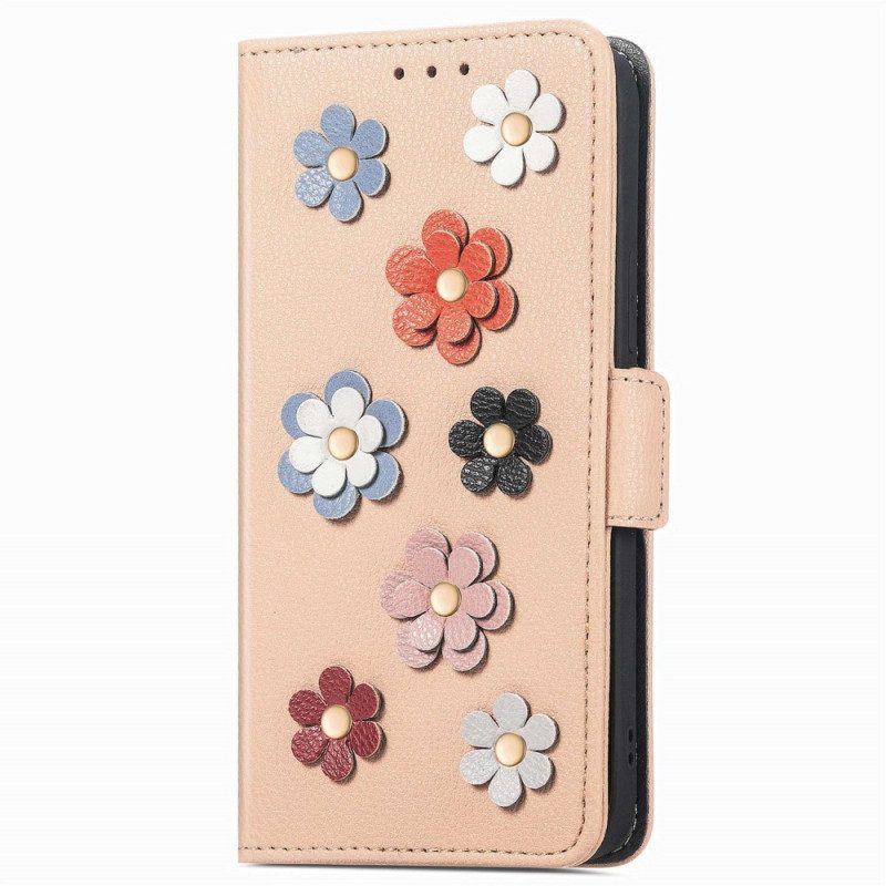 Flip Case Für Honor 70 3d-blumen