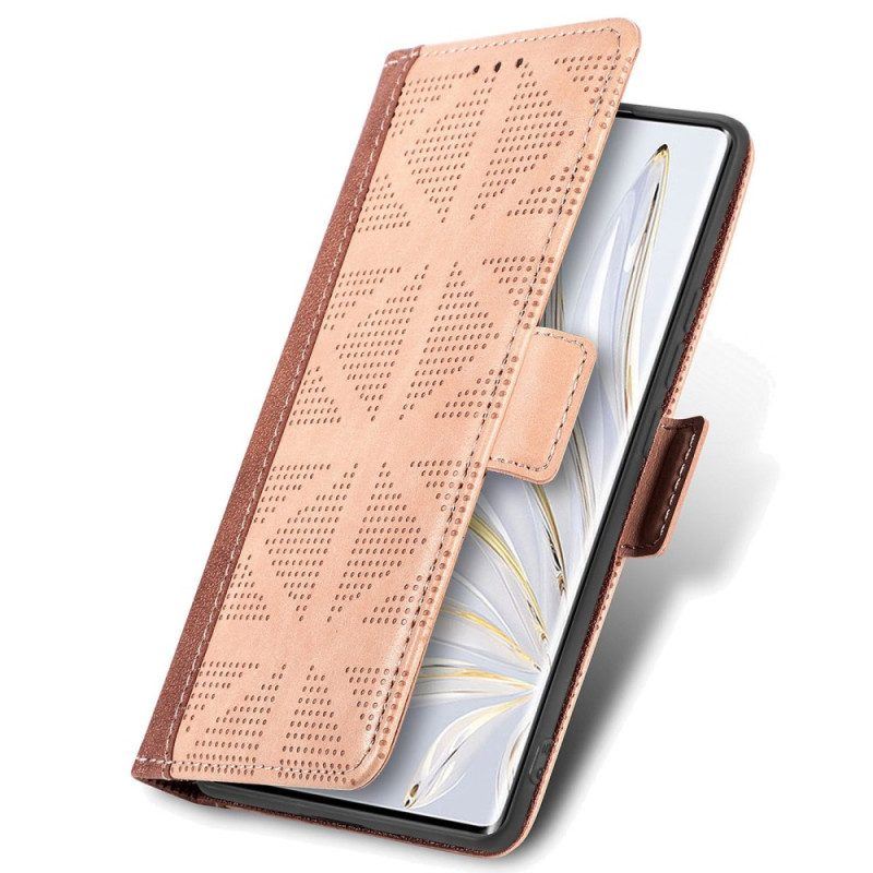 Flip Case Für Honor 70 Stilvoll