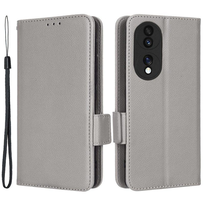 Flip Case Für Honor 70 Ultrafein