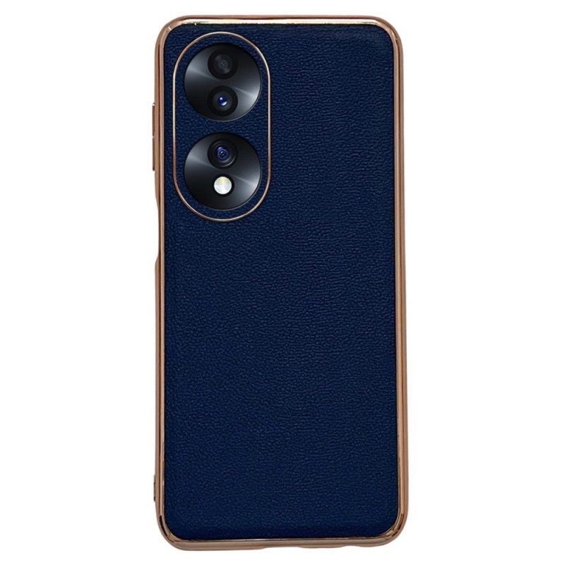 Handyhülle Für Honor 70 Eleganz Aus Echtem Leder