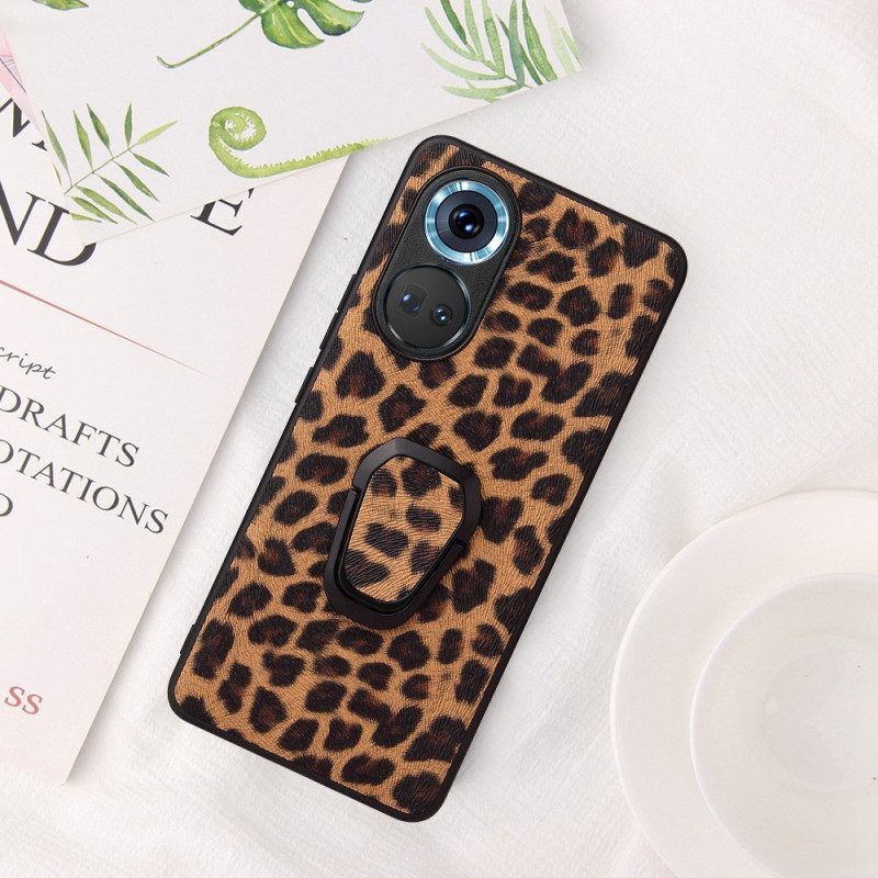 Handyhülle Für Honor 70 Leopard Mit Ringunterstützung