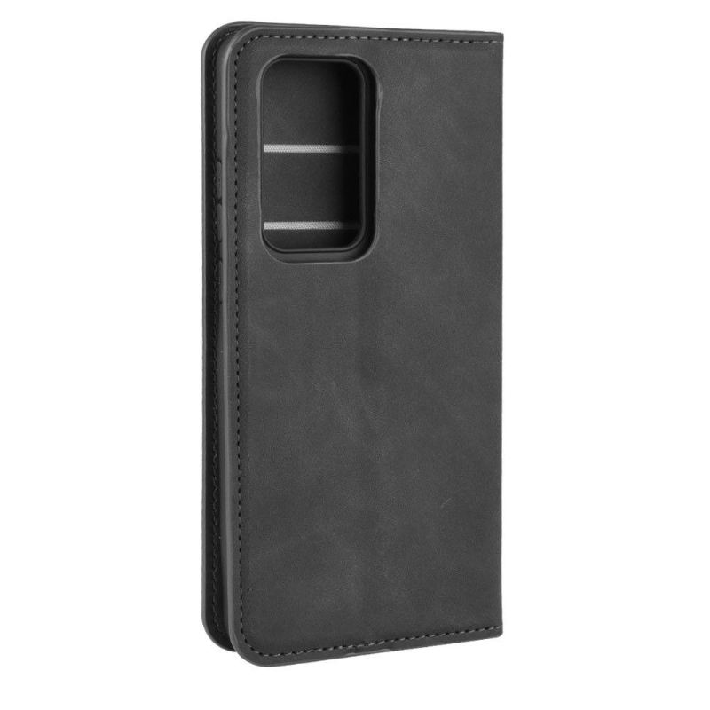 Case Für Huawei P40 Flip Case Edles Kunstleder