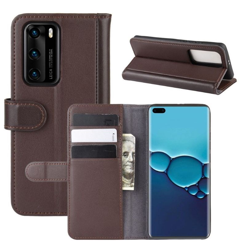 Case Für Huawei P40 Flip Case Premium-leder