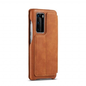 Flip Case Für Huawei P40 Flip Case Kunstleder