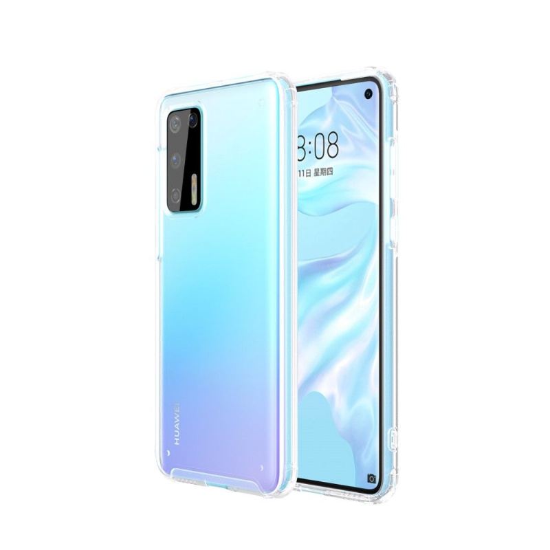 Hülle Für Huawei P40 Rüstungsserie Klare Rückseite