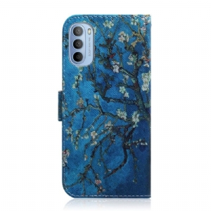 Case Für Motorola Moto G31 / Moto G41 Mandelblüte