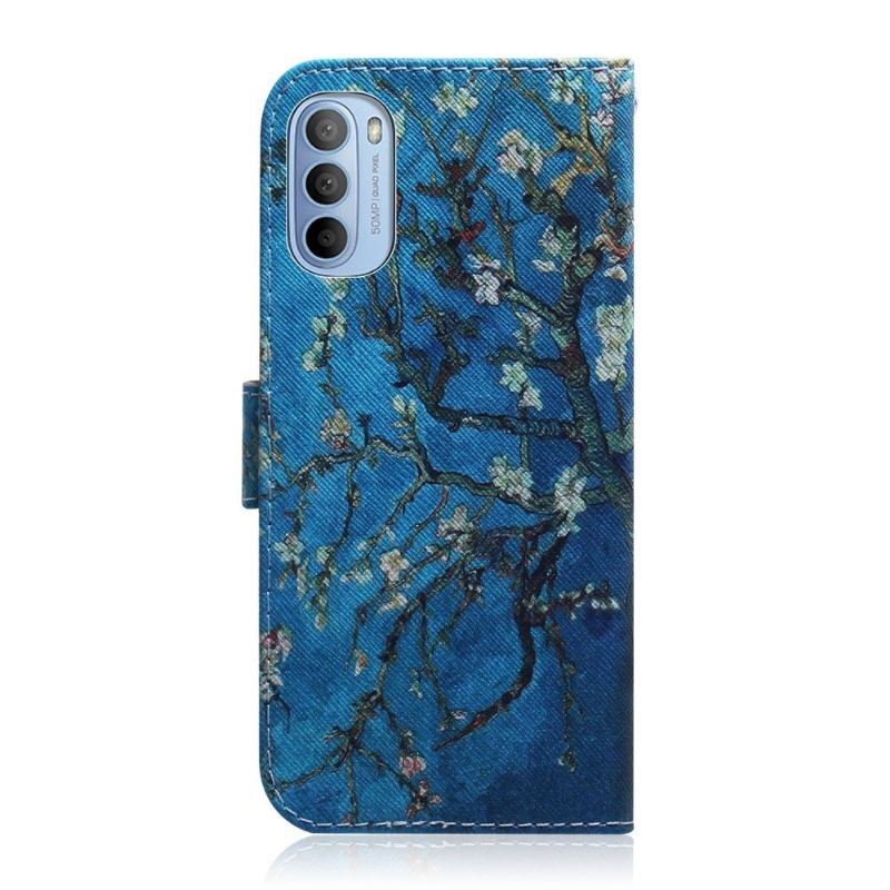 Case Für Motorola Moto G31 / Moto G41 Mandelblüte