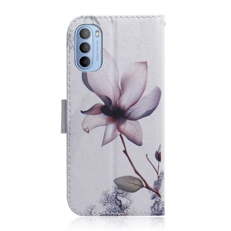 Case Für Motorola Moto G31 / Moto G41 Wilde Blume