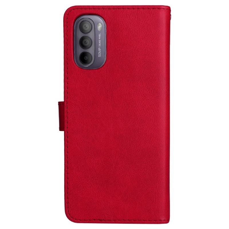 Flip Case Für Motorola Moto G31 / Moto G41 Mit Kordel Sylvette