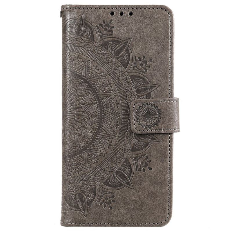 Flip Case Für Motorola Moto G31 / Moto G41 Sonnen-mandala