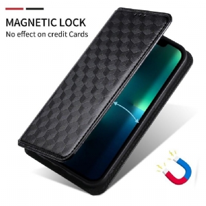 Lederhüllen Für Motorola Moto G31 / Moto G41 Flip Case Entwurfsgeometrie