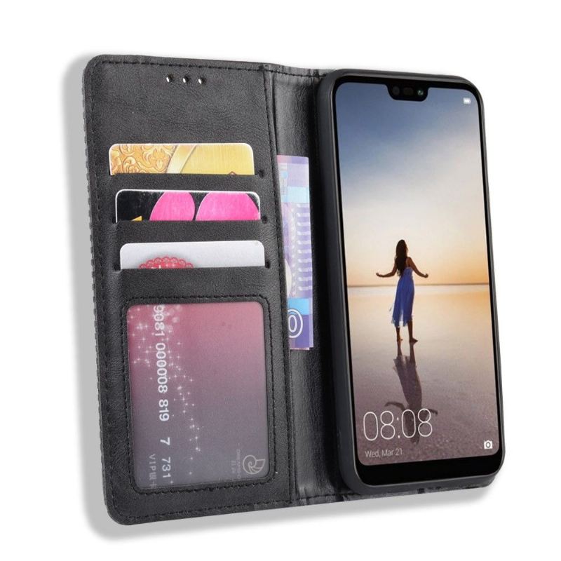 Flip Case Für Huawei P20 Lite Leder Im Cirénius-stil