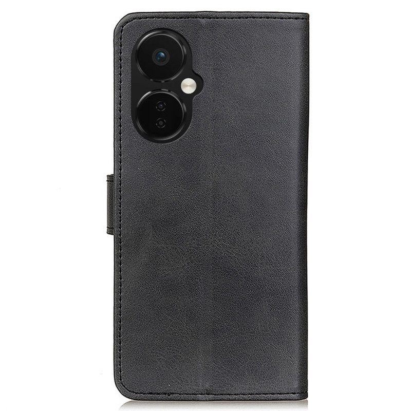 Flip Case Für OnePlus Nord CE 3 Lite 5G Mattes Kunstleder