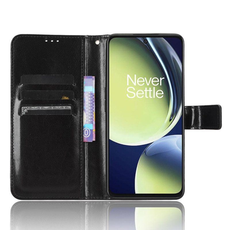 Flip Case Für OnePlus Nord CE 3 Lite 5G Mit Kordel Kunstlederarmband