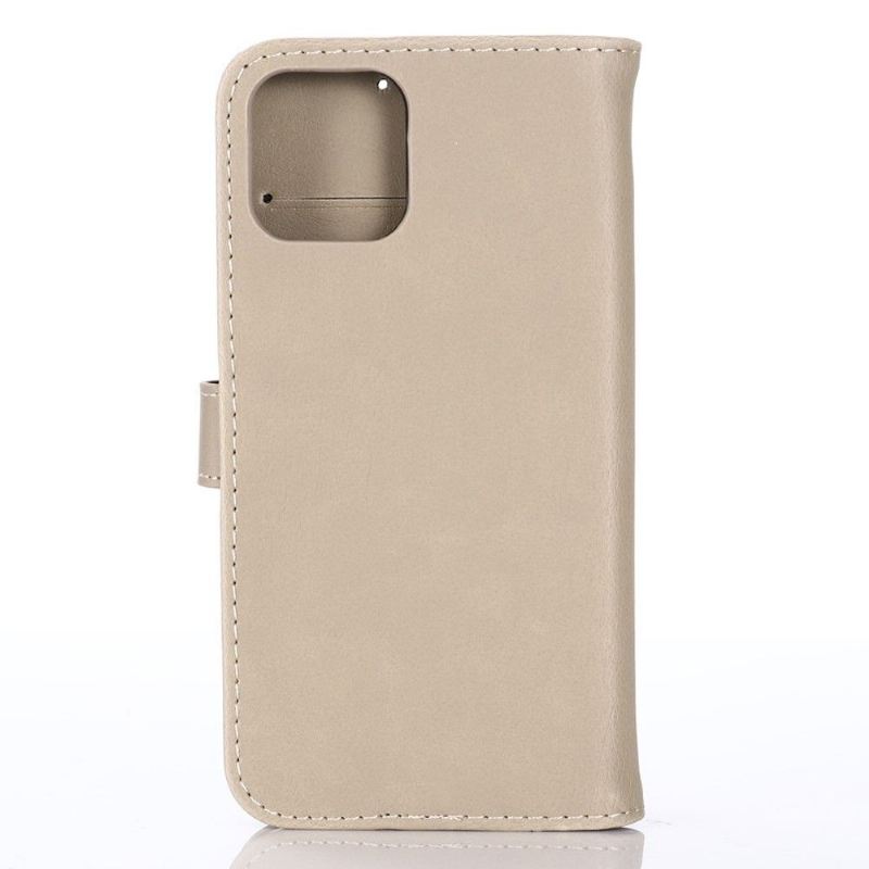 Case Für iPhone 12 Pro Max Schutzhülle Flip Case Retro-leder-effekt