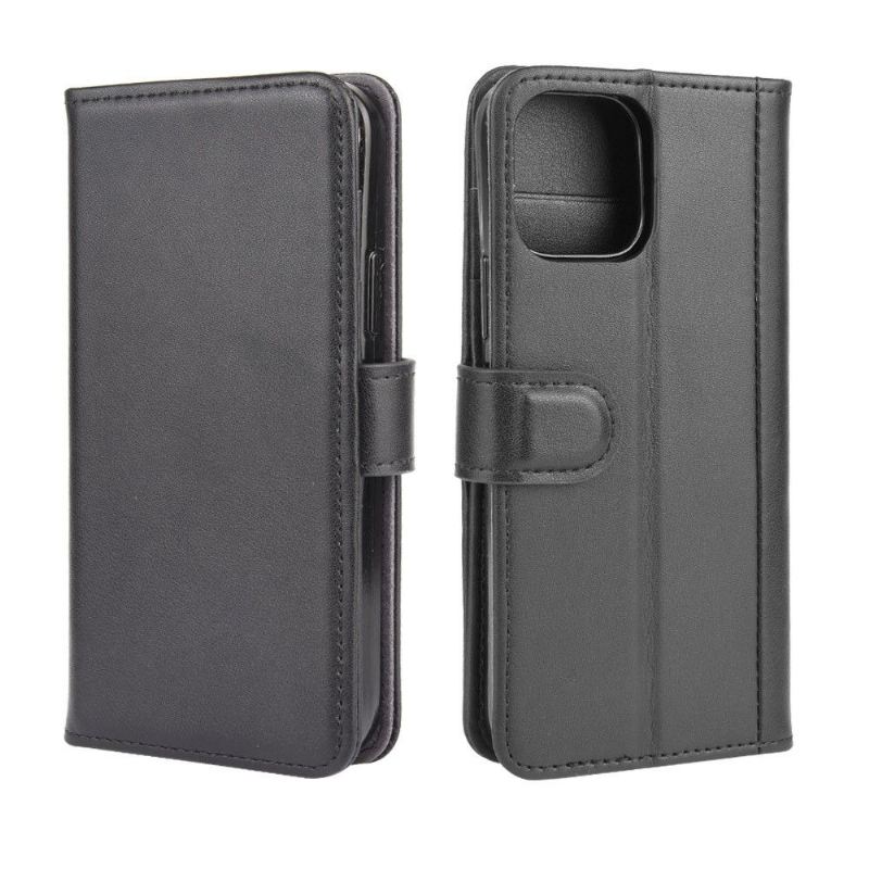 Flip Case Für iPhone 12 Pro Max Premium-leder