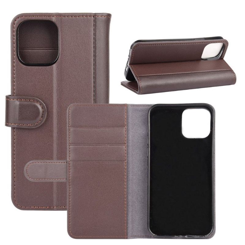 Flip Case Für iPhone 12 Pro Max Premium-leder