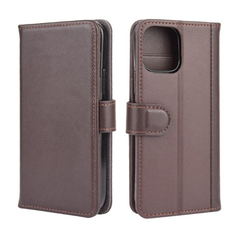 Flip Case Für iPhone 12 Pro Max Premium-leder