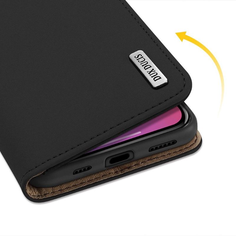 Flip Case Für iPhone 12 Pro Max Wunschserie Leder