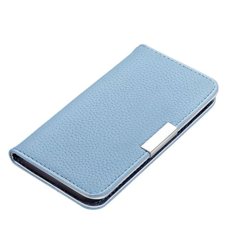 Handyhülle Für iPhone 12 Pro Max Flip Case Genarbtes Kunstleder