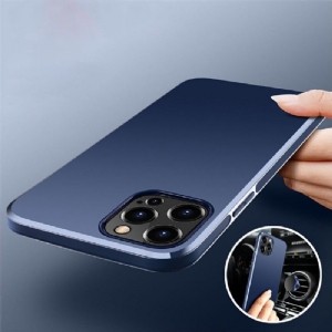 Handyhülle Für iPhone 12 Pro Max Magnetic Simplism - Marineblau