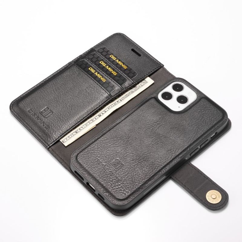 Hülle Flip Case Für iPhone 12 Pro Max Schutzhülle 2 in 1 Abnehmbar