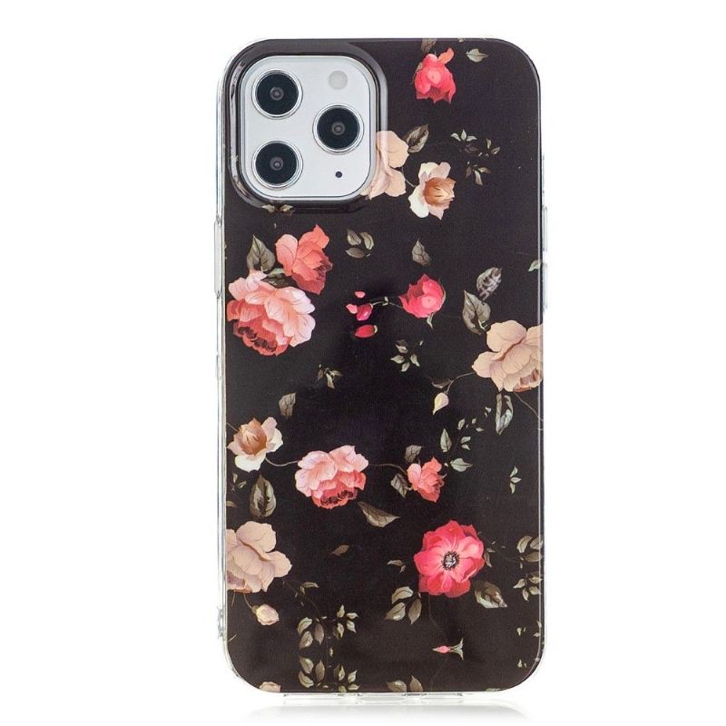 Hülle Für iPhone 12 Pro Max Leuchtende Blumen