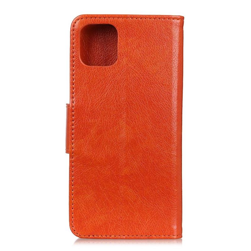 Lederhüllen Für iPhone 12 Pro Max Schutzhülle Distressed-leder-stil