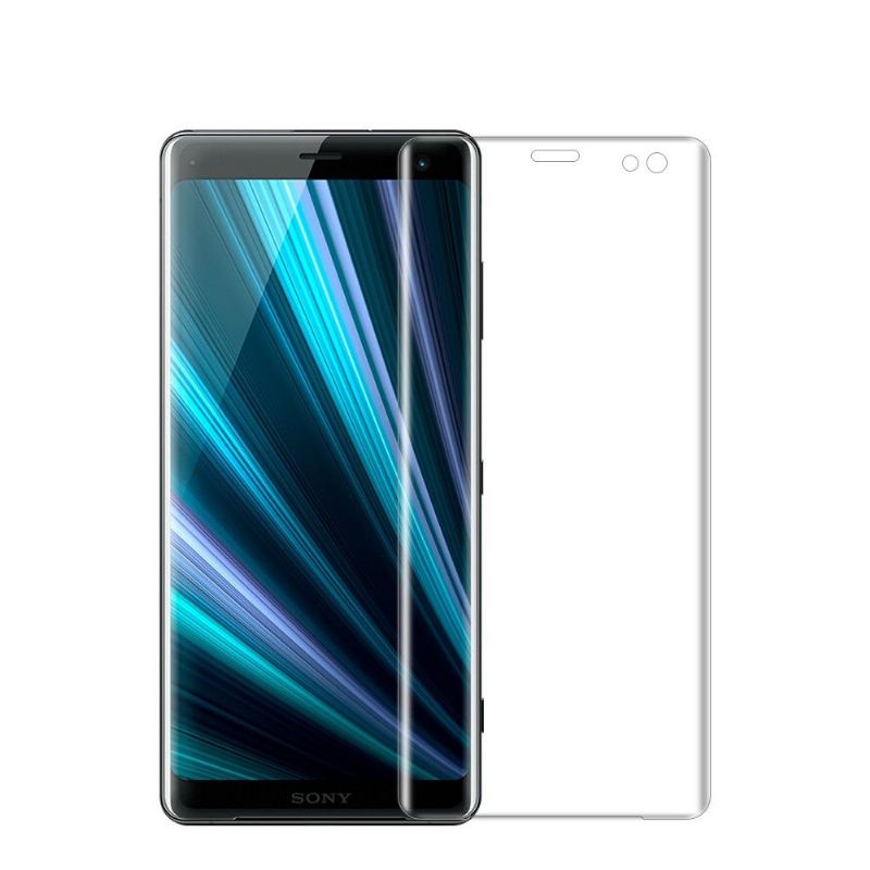 Sony Xperia Xz3 Displayschutzfolie Aus Gehärtetem Glas In Voller Größe – Durchsichtig