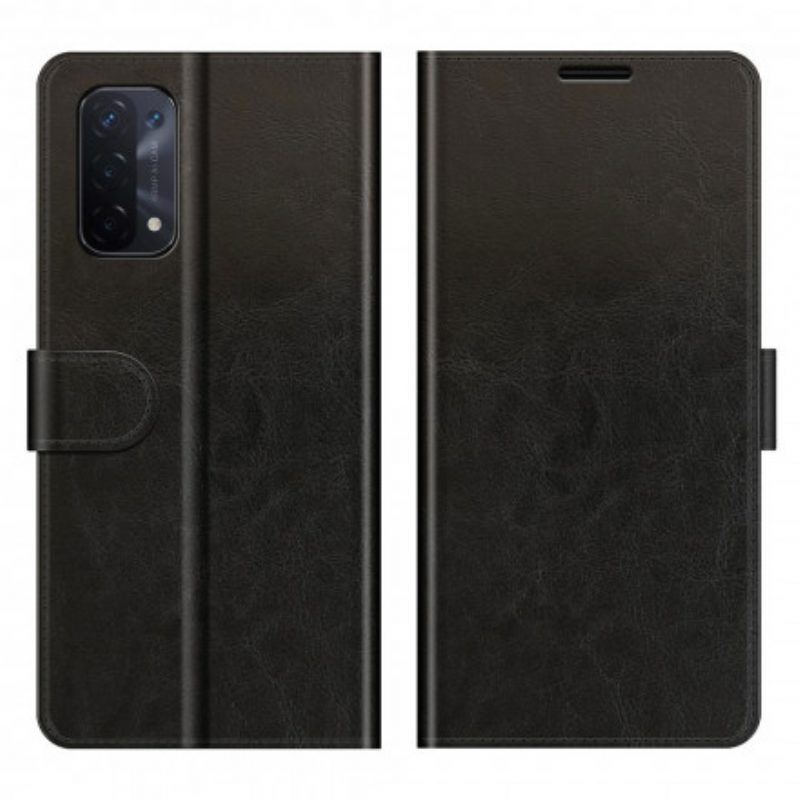 Flip Case Für Oppo A54 5G / A74 5G Ultra-kunstleder